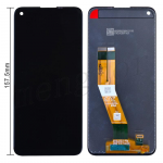  LCD Screen Digitizer Assembly for Samsung Galaxy A11(2020) A115F/DS (Inernational Version) (Size 157.5mm) - Black