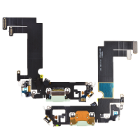  Charging Port with Flex Cable for iPhone 12 mini (High Quality) - Green