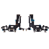  Charging Port with Flex Cable for iPhone 11 (High Quality) - Black