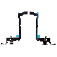  Charging Port with Flex Cable for iPhone XS Max (High Quality) - Black