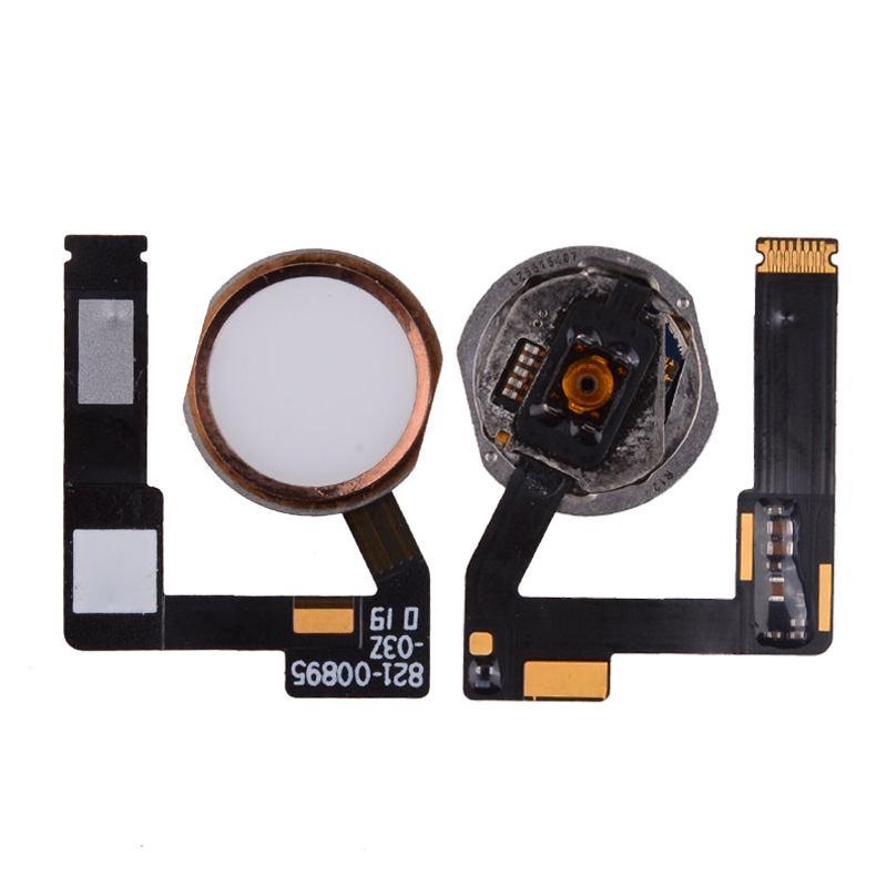 Home Button Connector with Flex Cable Ribbon for iPad Pro (12.9 inches) 2nd Gen - Rose Gold