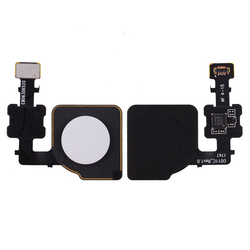 Home Button With Flex Cable for Google Pixel 2 XL - White