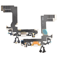  Charging Port with Flex Cable for iPhone 13 mini (High Quality) - Starlight