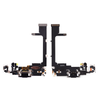  Charging Port with Flex Cable for iPhone 11 Pro - Black