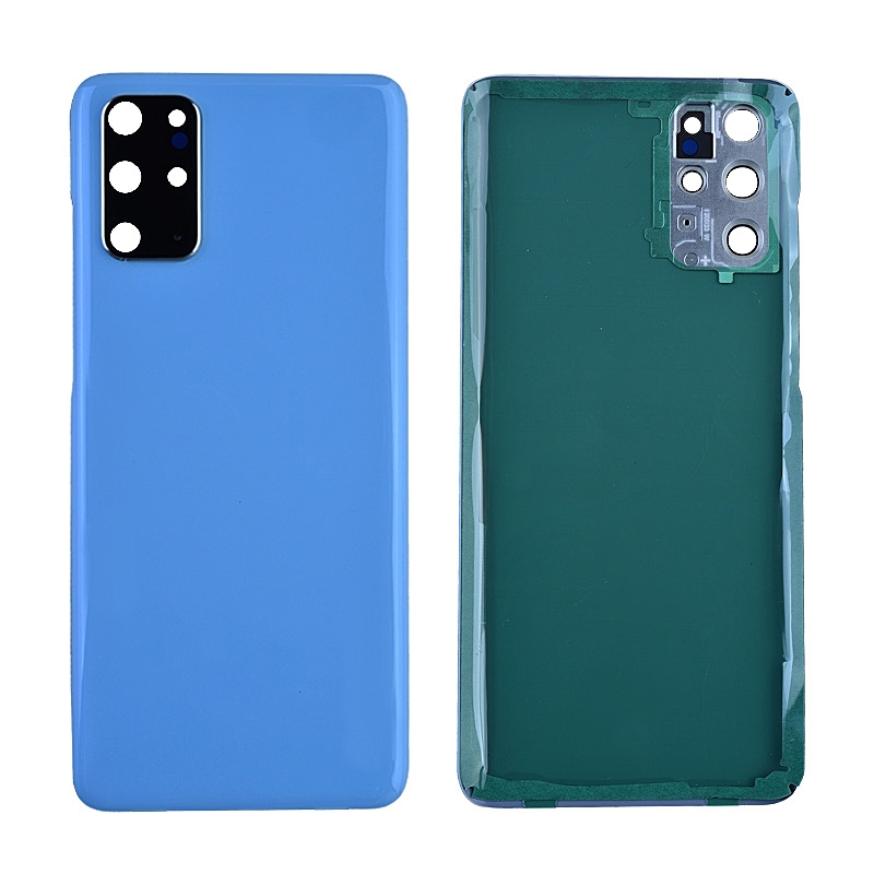 Back Cover with Camera Glass Lens and Adhesive Tape for Samsung Galaxy S20 Plus G985/ S20 Plus 5G G986(for SAMSUNG) - Cloud Blue