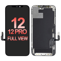  LCD Screen Digitizer Assembly With Frame for iPhone 12/ 12 Pro (Full View/ Aftermarket Plus)  - Black