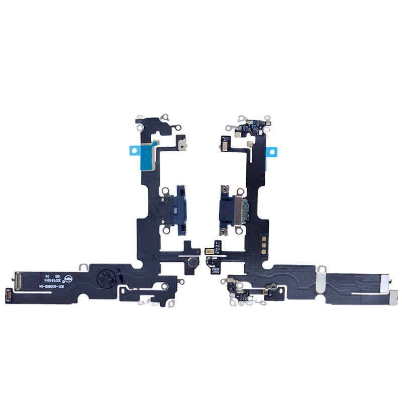 Charging Port with Flex Cable for iPhone 14 Plus (High Quality) - Midnight