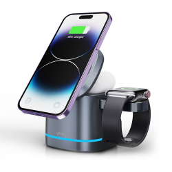  WiWU 3 in 1 Wireless Charger for Phone/ iWatch/ Airpods