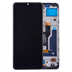  LCD Screen Digitizer Assembly with Frame for Cricket Icon 4