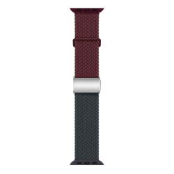  Watch Band for Apple iWatch 42/44/45/49mm - Gray and Red