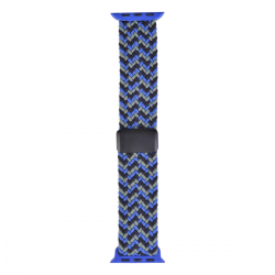  Watch Band for Apple iWatch 42/44/45/49mm - Black and Blue